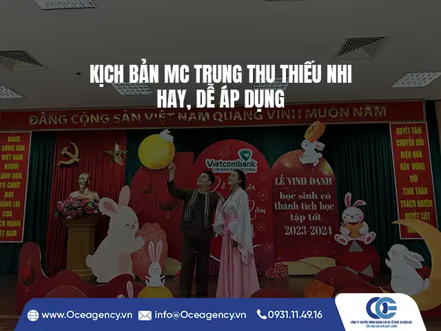 KỊCH BẢN MC TRUNG THU THIẾU NHI HAY, DỄ ÁP DỤNG