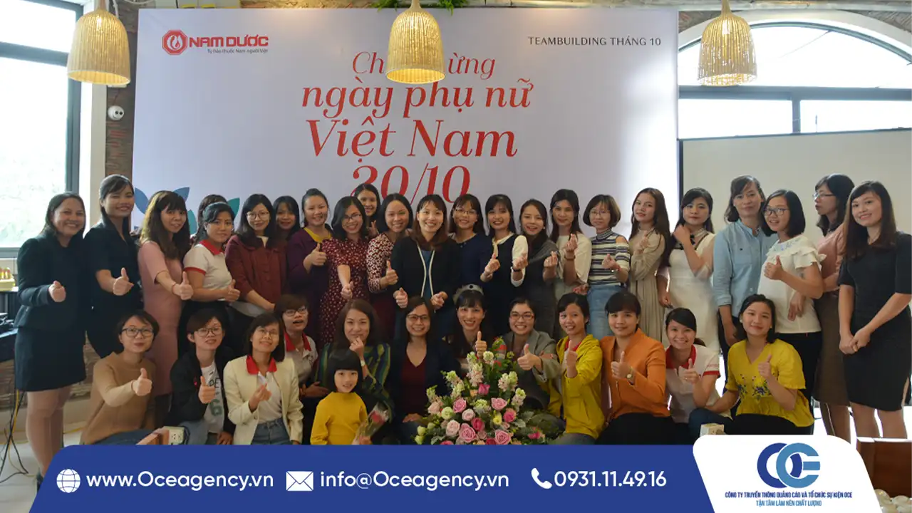 5 hoạt động kết nối ngày 20/10 cho doanh nghiệp