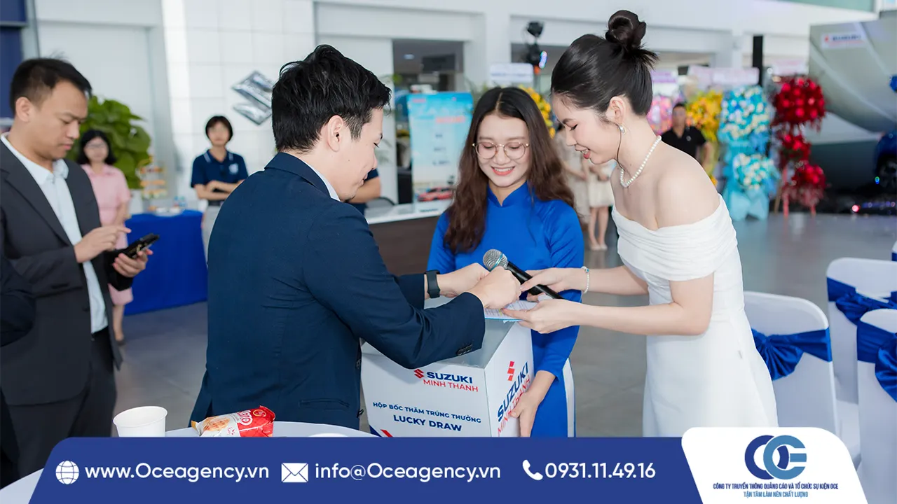 Kịch bản khai trương kết hợp ra mắt sản phẩm chi tiết