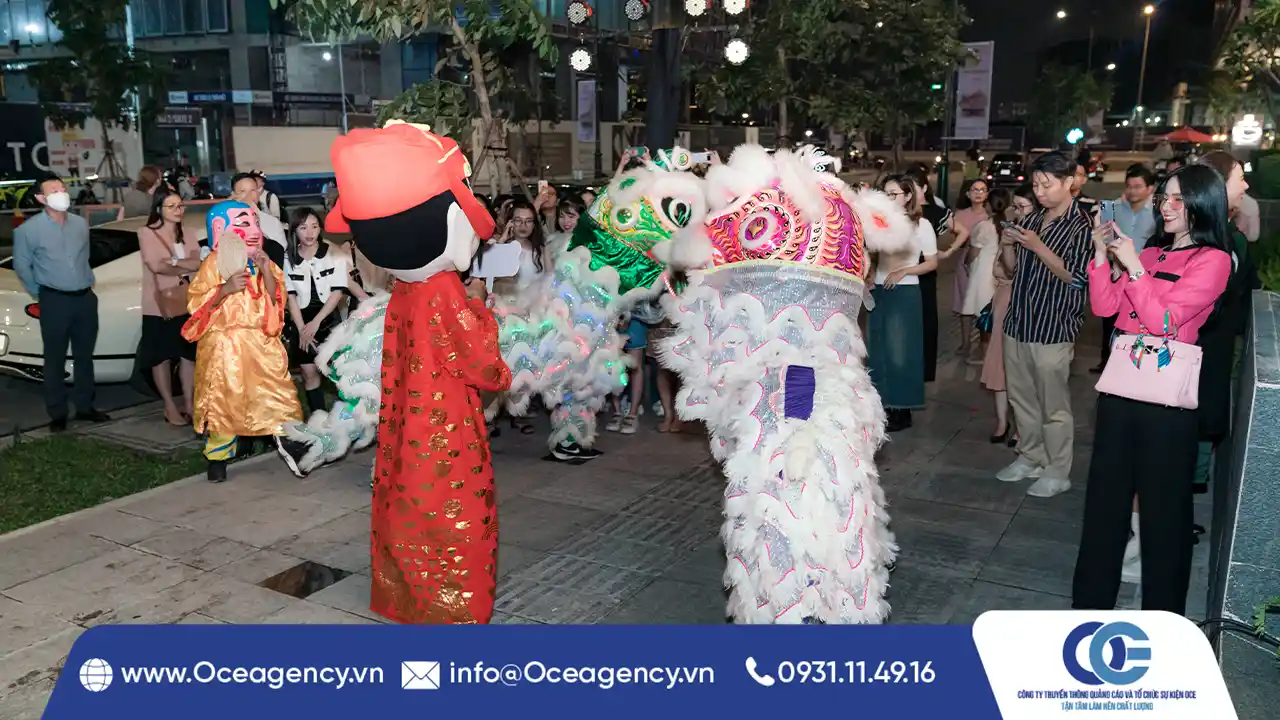 Vì sao múa lân LED phù hợp cho Trung Thu