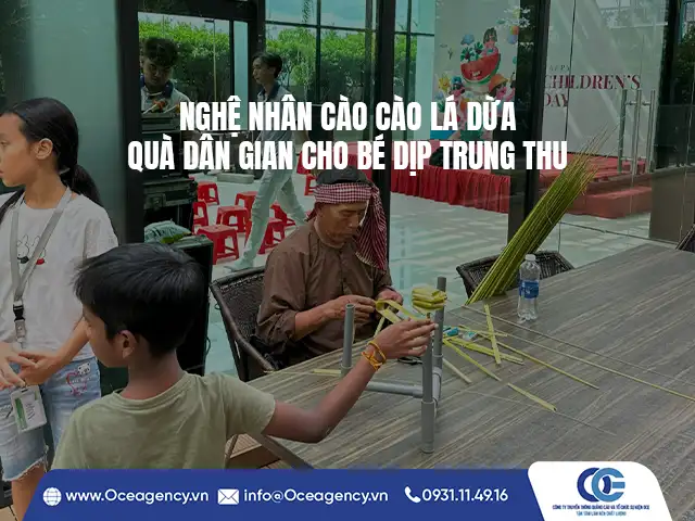 NGHỆ NHÂN CÀO CÀO LÁ DỪA - QUÀ DÂN GIAN CHO BÉ DỊP TRUNG THU