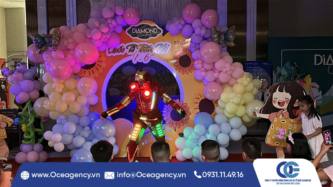 Iron Man giao lưu cùng trẻ em - Trải nghiệm khó quên