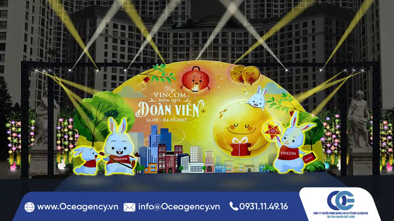 DECOR TRUNG THU CHỦ ĐỀ THỎ NGỌC ĐỘC ĐÁO