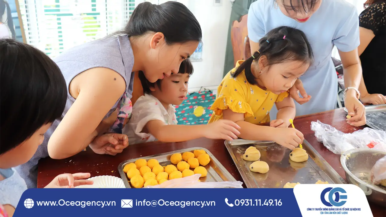WORKSHOP LÀM BÁNH TRUNG THU TẠI SỰ KIỆN