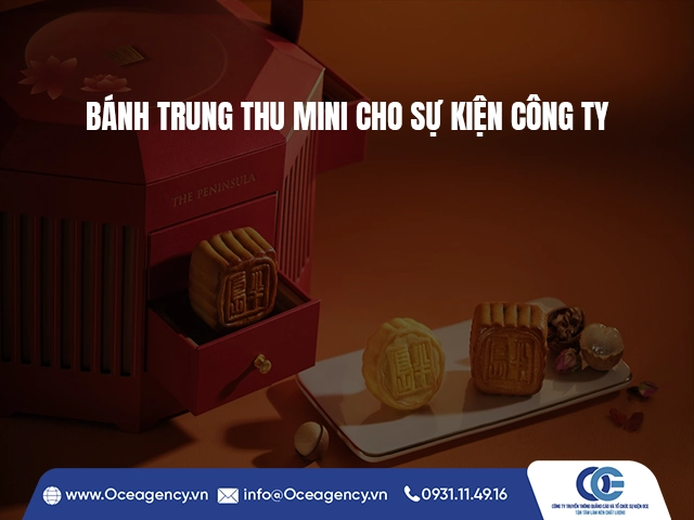 BÁNH TRUNG THU MINI CHO SỰ KIỆN CÔNG TY