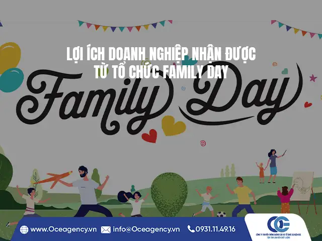 LỢI ÍCH DOANH NGHIỆP NHẬN ĐƯỢC TỪ TỔ CHỨC FAMILY DAY