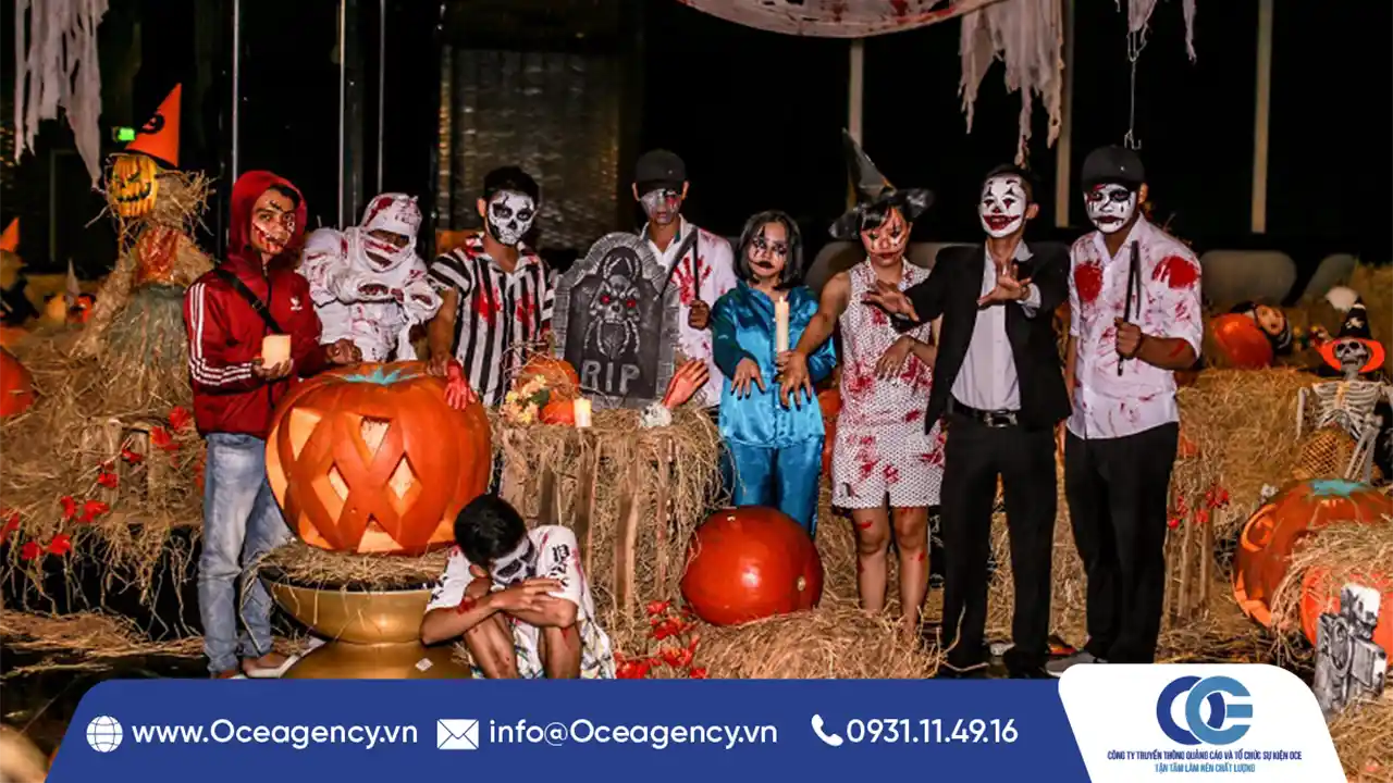 BÍ QUYẾT TỔ CHỨC HALLOWEEN VỪA TIẾT KIỆM VỪA ẤN TƯỢNG