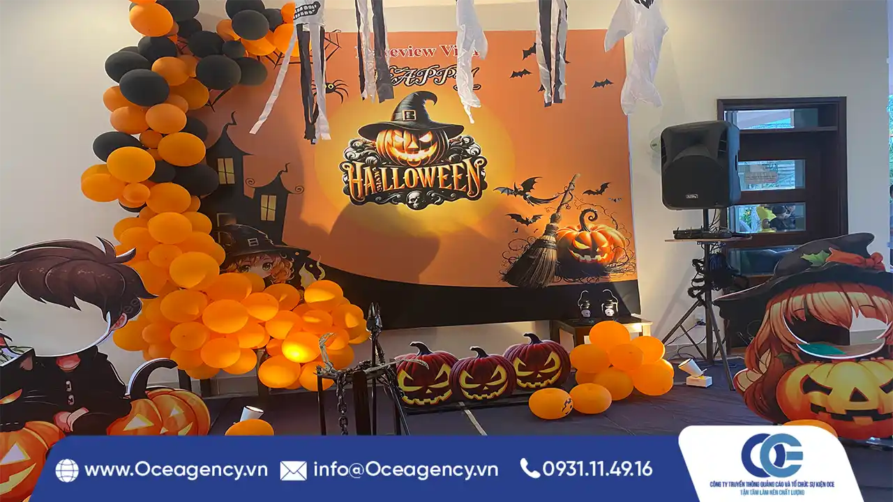 BÍ QUYẾT TỔ CHỨC HALLOWEEN VỪA TIẾT KIỆM VỪA ẤN TƯỢNG