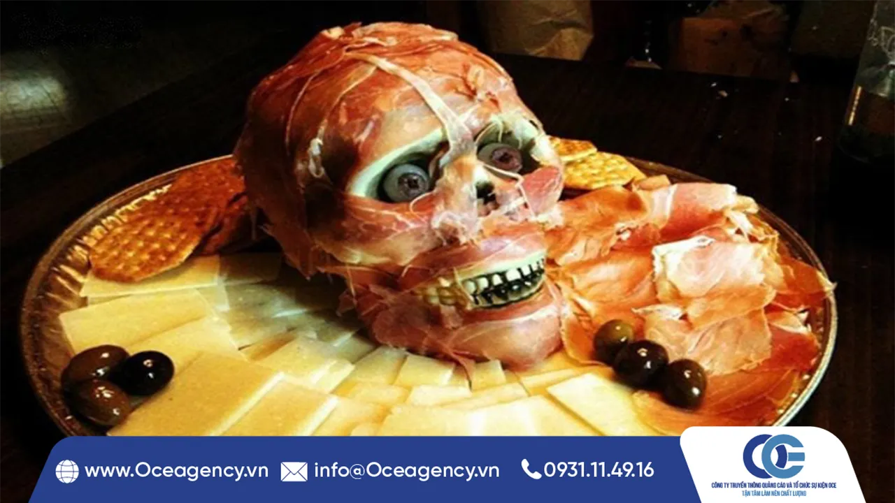 ẨM THỰC HALLOWEEN VÀ NGHỆ THUẬT TRANG TRÍ MÓN ĂN