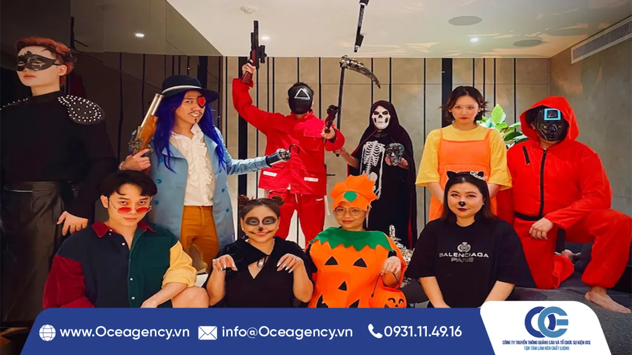 HALLOWEEN GAMES GIÚP TEAMBUILDING THÊM KỊCH TÍNH