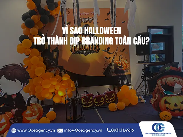 VÌ SAO HALLOWEEN TRỞ THÀNH DỊP BRANDING TOÀN CẦU?