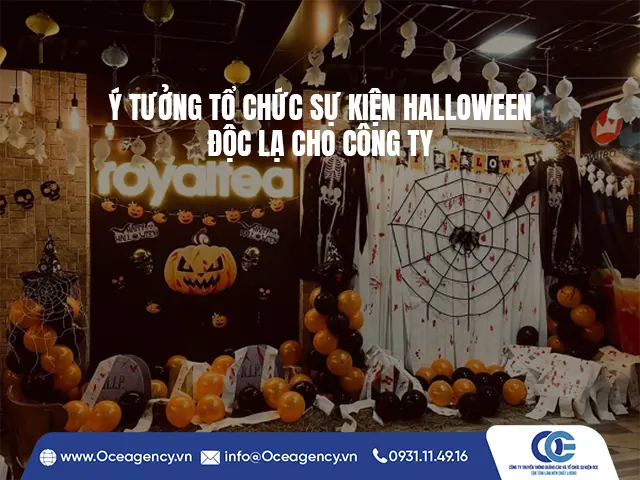 Ý TƯỞNG TỔ CHỨC SỰ KIỆN HALLOWEEN ĐỘC LẠ CHO CÔNG TY