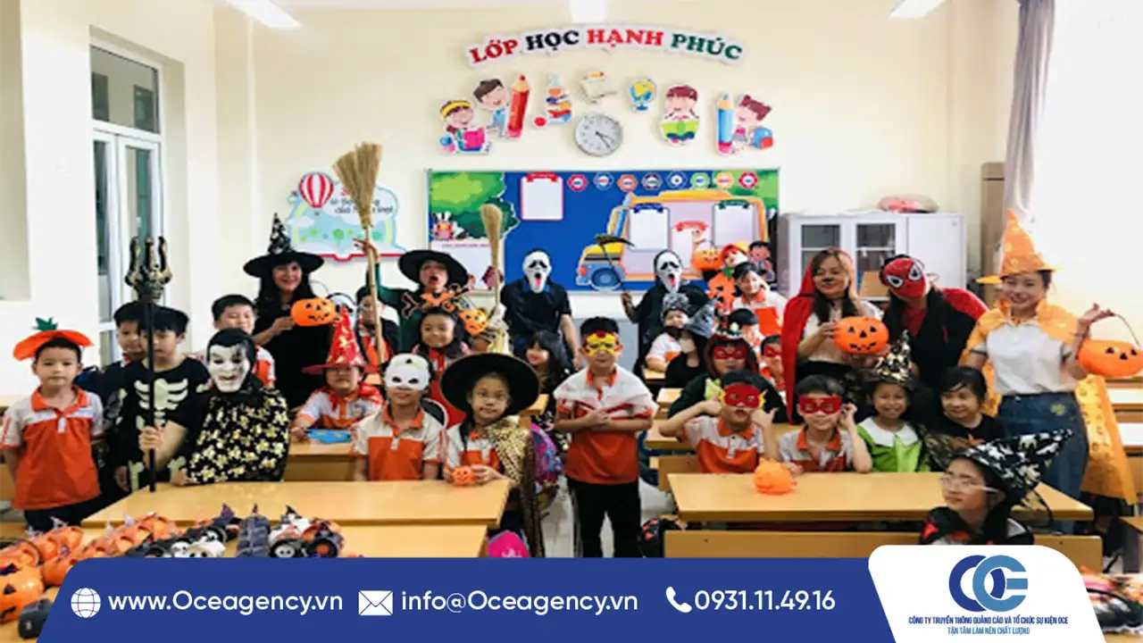 Lợi ích khi tổ chức Halloween sáng tạo