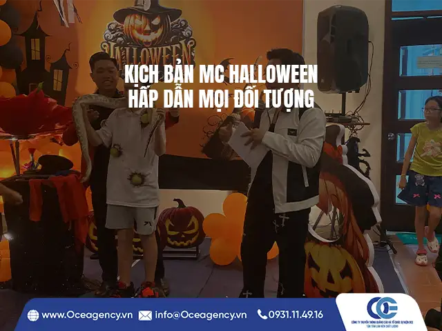 KỊCH BẢN MC HALLOWEEN HẤP DẪN MỌI ĐỐI TƯỢNG