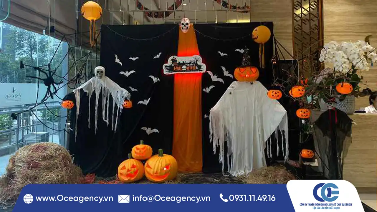 Top 5 ý tưởng trang trí backdrop Halloween sáng tạo