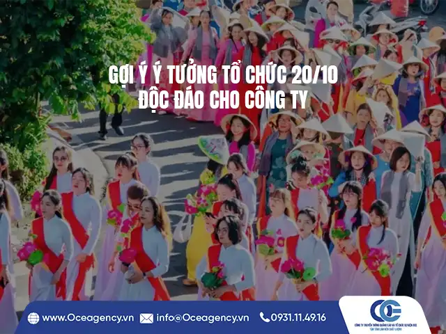 GỢI Ý Ý TƯỞNG TỔ CHỨC 20/10 ĐỘC ĐÁO CHO CÔNG TY