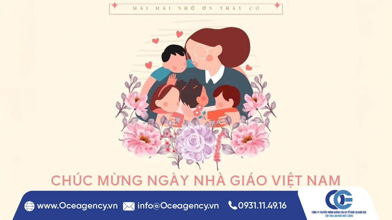 OCE Agency tổ chức sự kiện 20/11