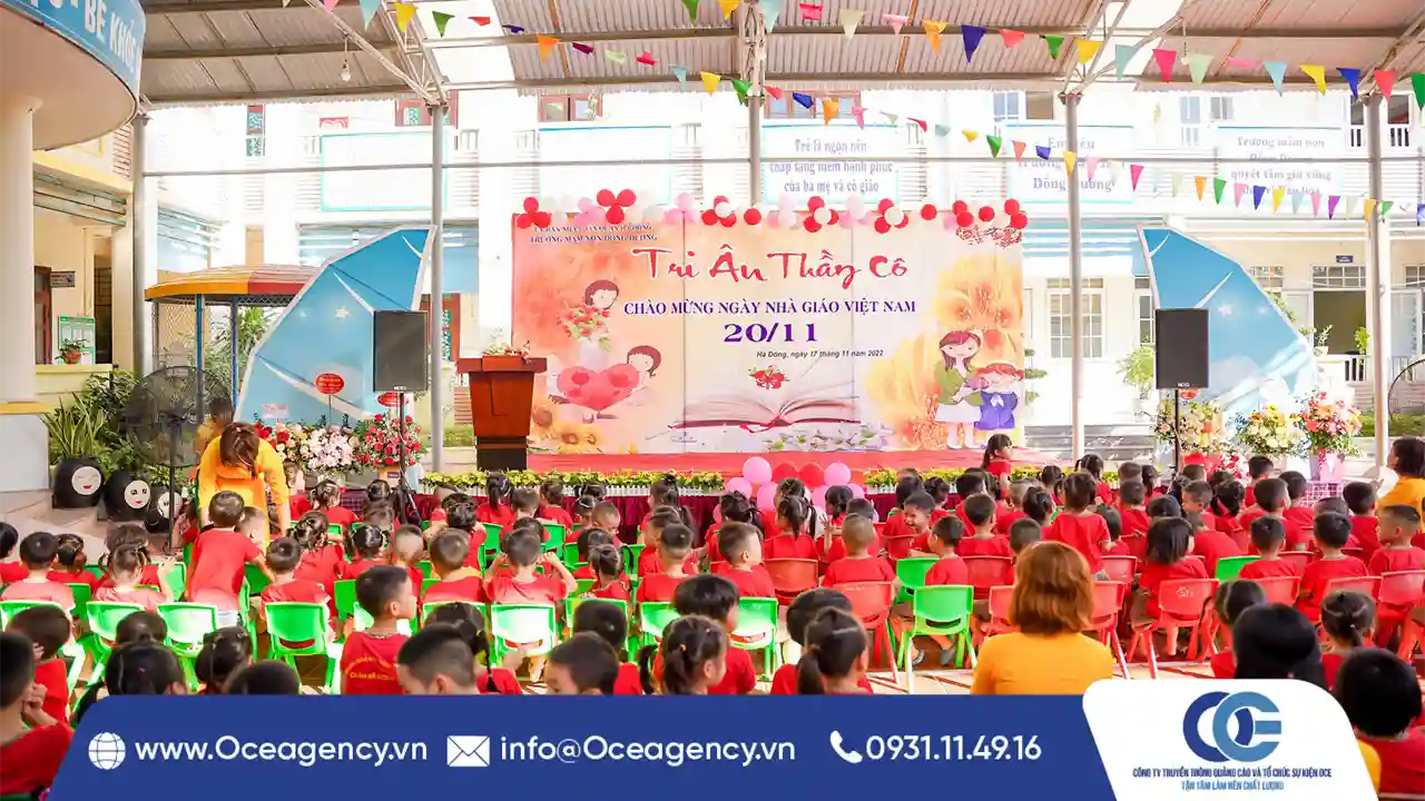 CONCEPT SỰ KIỆN 20-11 Ý NGHĨA CHO NGÀY TRI ÂN THẦY CÔ