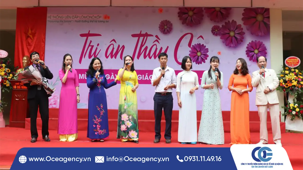 CONCEPT SỰ KIỆN 20-11 Ý NGHĨA CHO NGÀY TRI ÂN THẦY CÔ