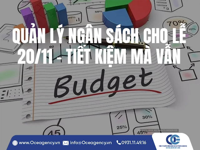 QUẢN LÝ NGÂN SÁCH CHO LỄ TRI ÂN 20/11