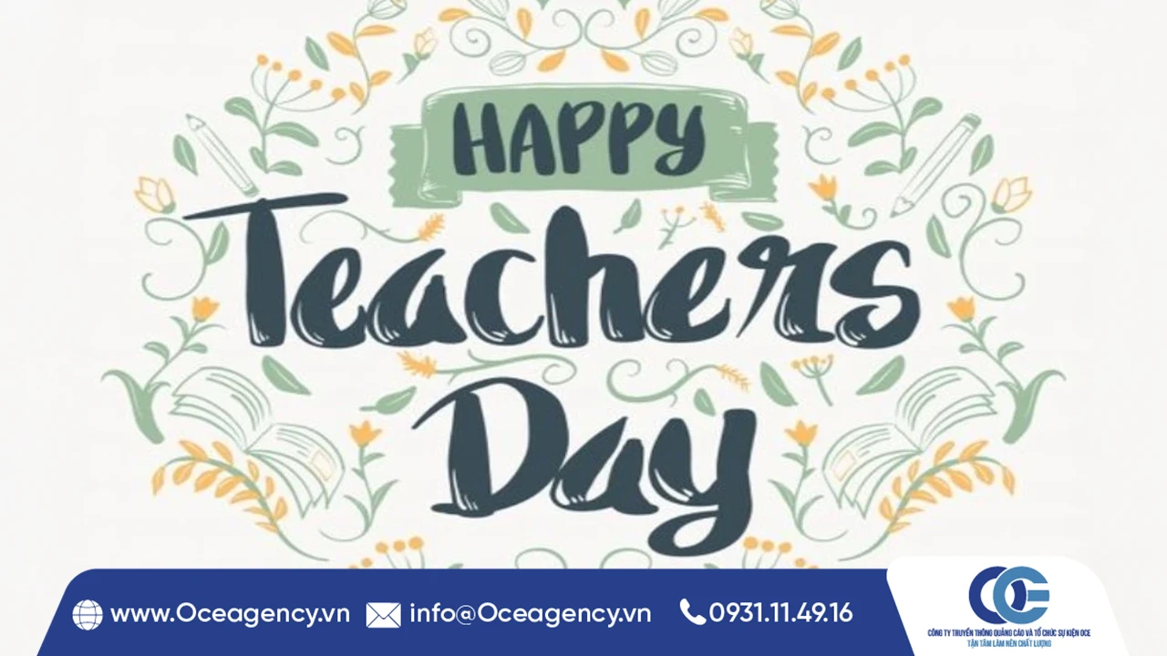 OCE Agency tổ chức 20/11 trọn gói