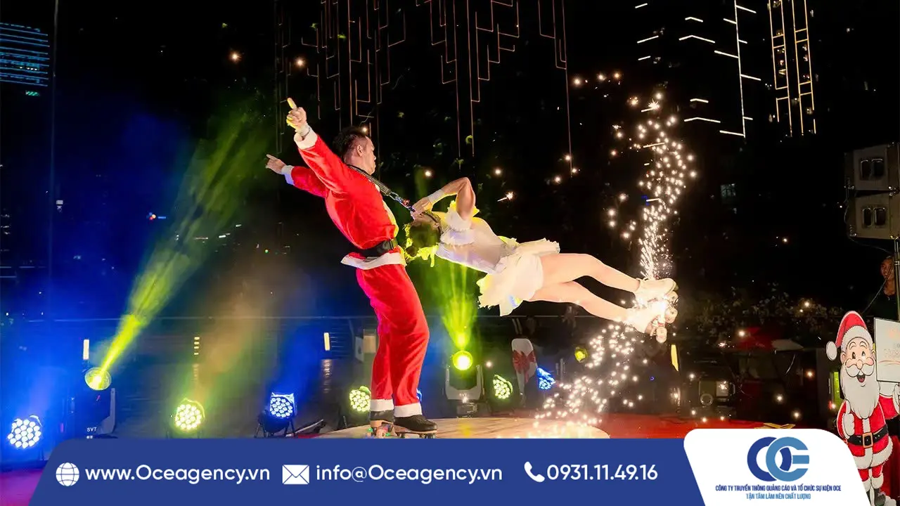 Chương trình noel do OCE Agency cung cấp