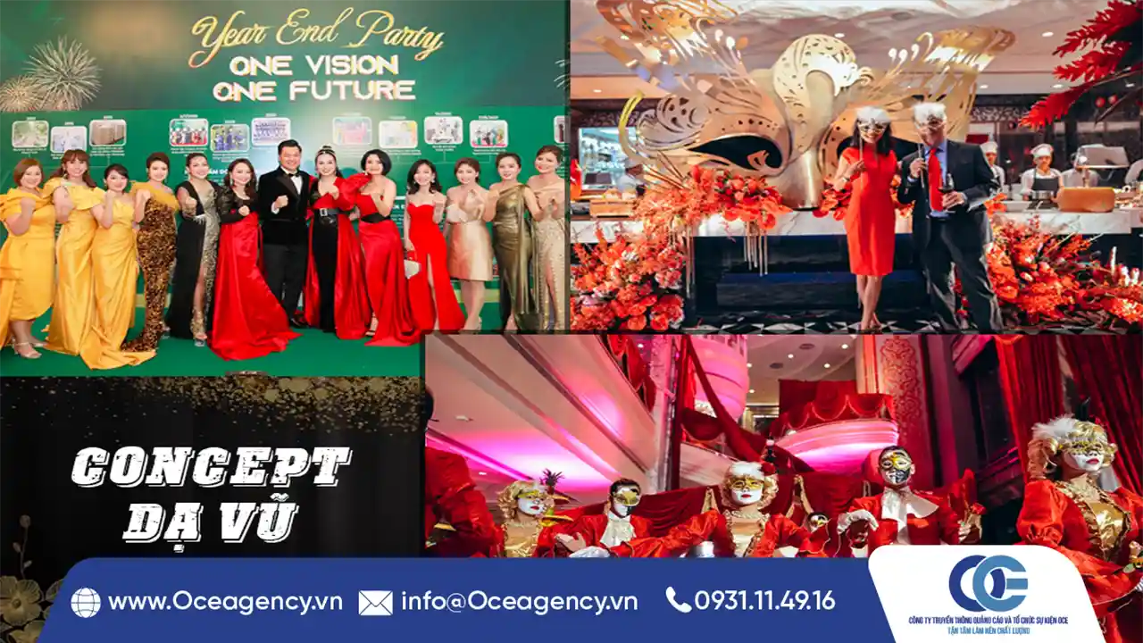 CHỌN CHỦ ĐỀ YEAR END PARTY PHÙ HỢP VĂN HÓA CÔNG TY