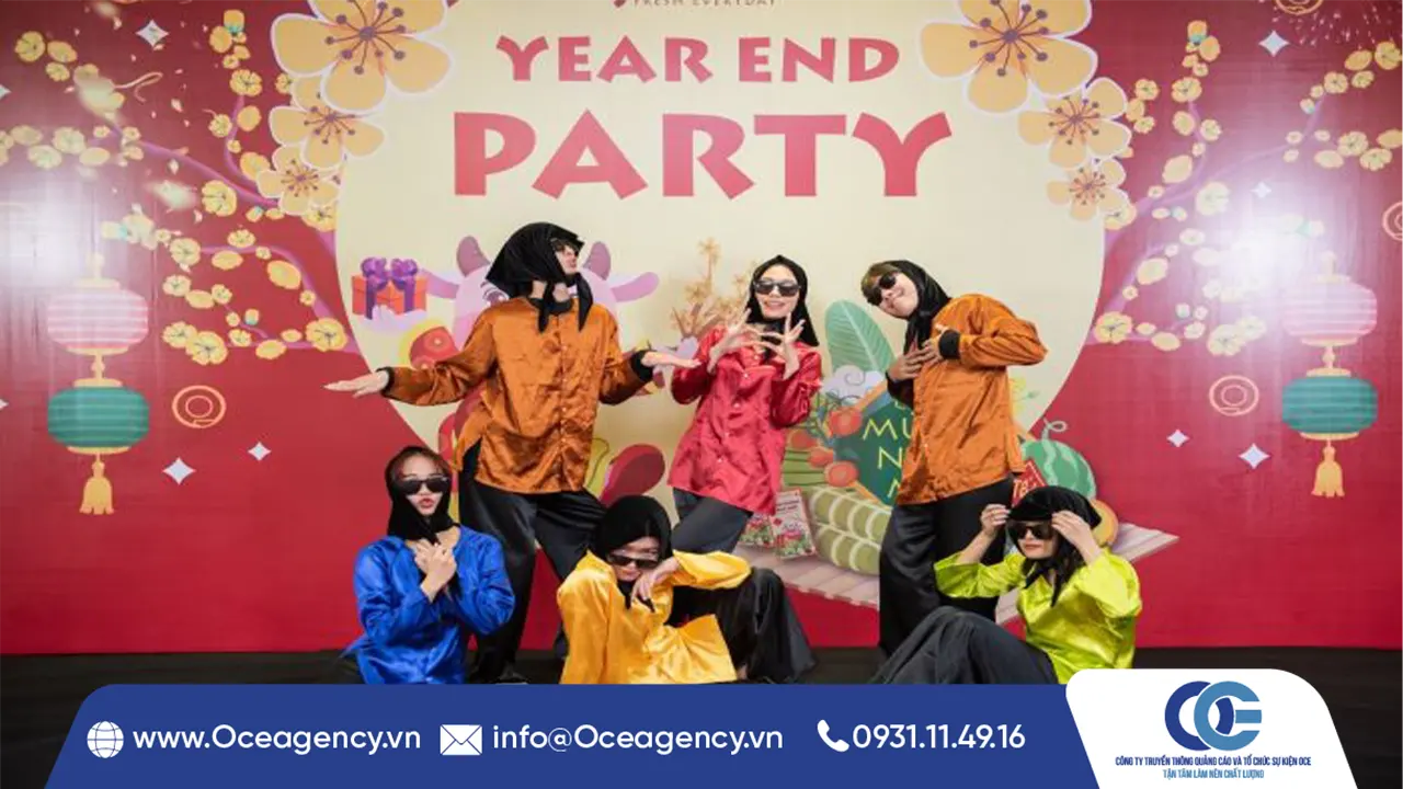 CHỌN CHỦ ĐỀ YEAR END PARTY PHÙ HỢP VĂN HÓA CÔNG TY