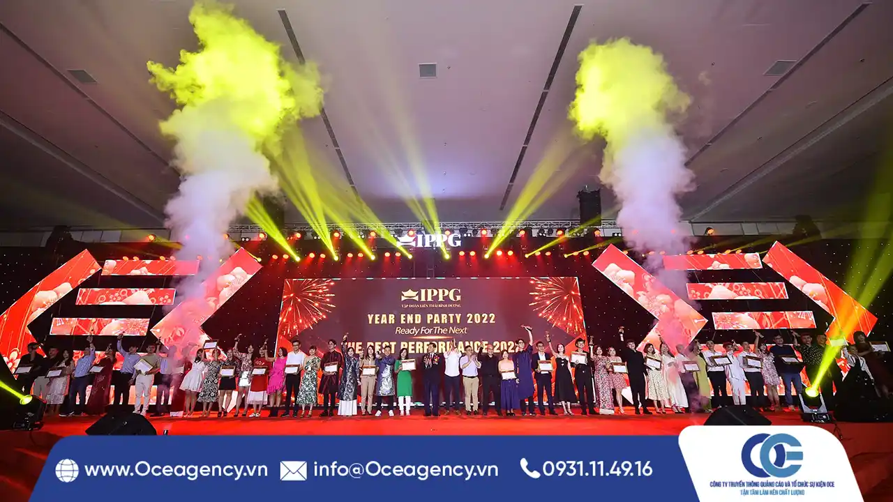 CẨM NANG TỔ CHỨC YEAR END PARTY TỪ A–Z