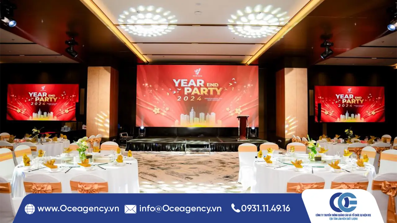 KINH NGHIỆM CHỌN AGENCY TỔ CHỨC YEAR END PARTY