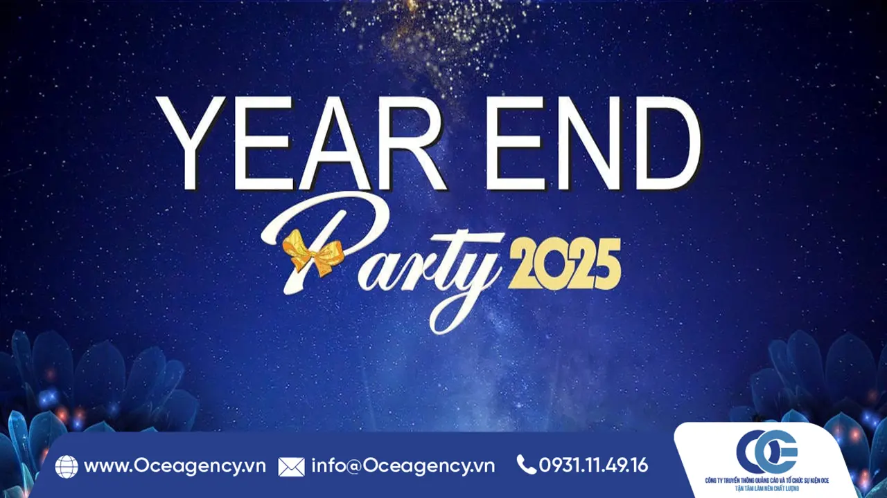 KỊCH BẢN TỔ CHỨC YEAR END PARTY B&Agrave;I BẢN CHO DOANH NGHIỆP