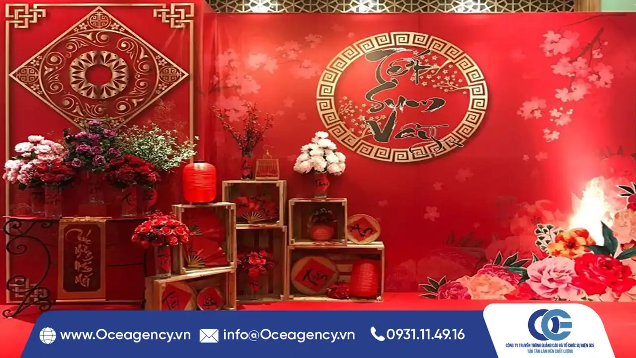 BACKDROP & DECOR YEAR END PARTY THEO TREND 2026