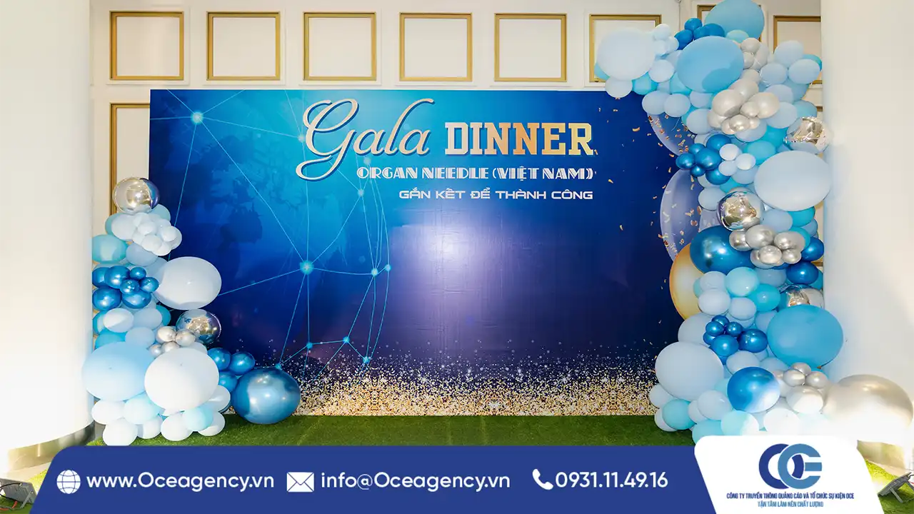 &Yacute; TƯỞNG TỔ CHỨC GALA DINNER 2025 ẤN TƯỢNG