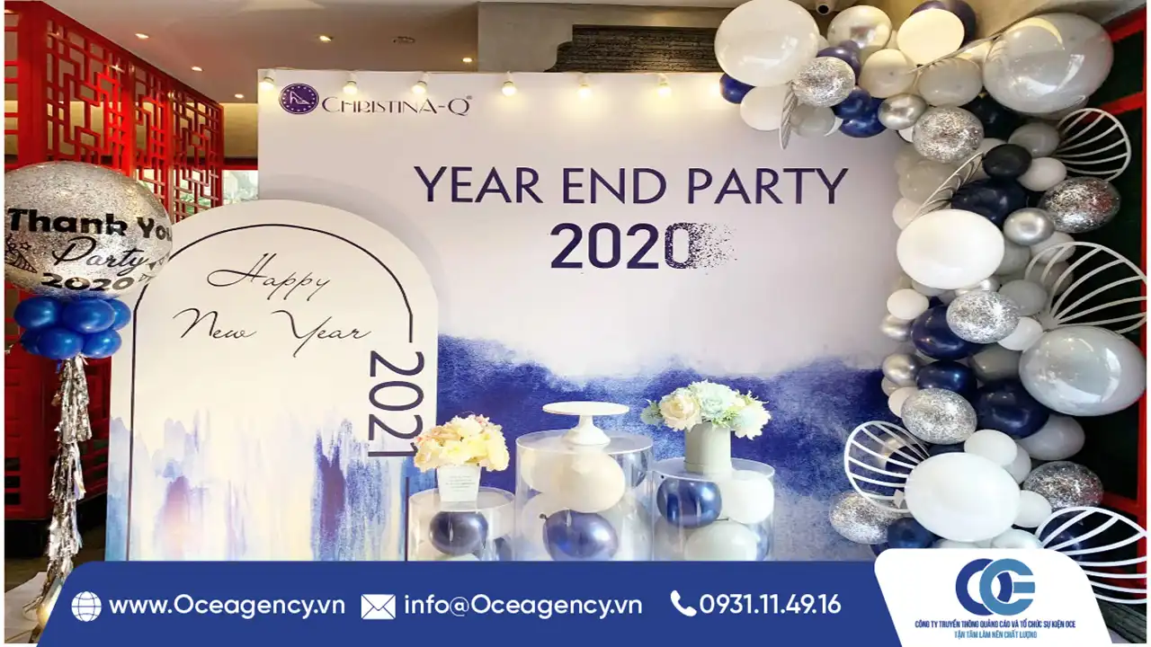 DỊCH VỤ TRANG TR&Iacute; YEAR END PARTY - DẤU ẤN ĐẲNG CẤP 2025
