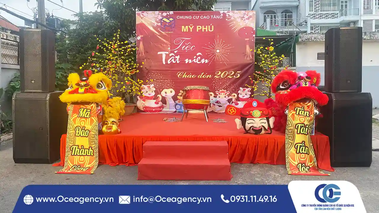 DỊCH VỤ TRANG TR&Iacute; YEAR END PARTY - DẤU ẤN ĐẲNG CẤP 2025