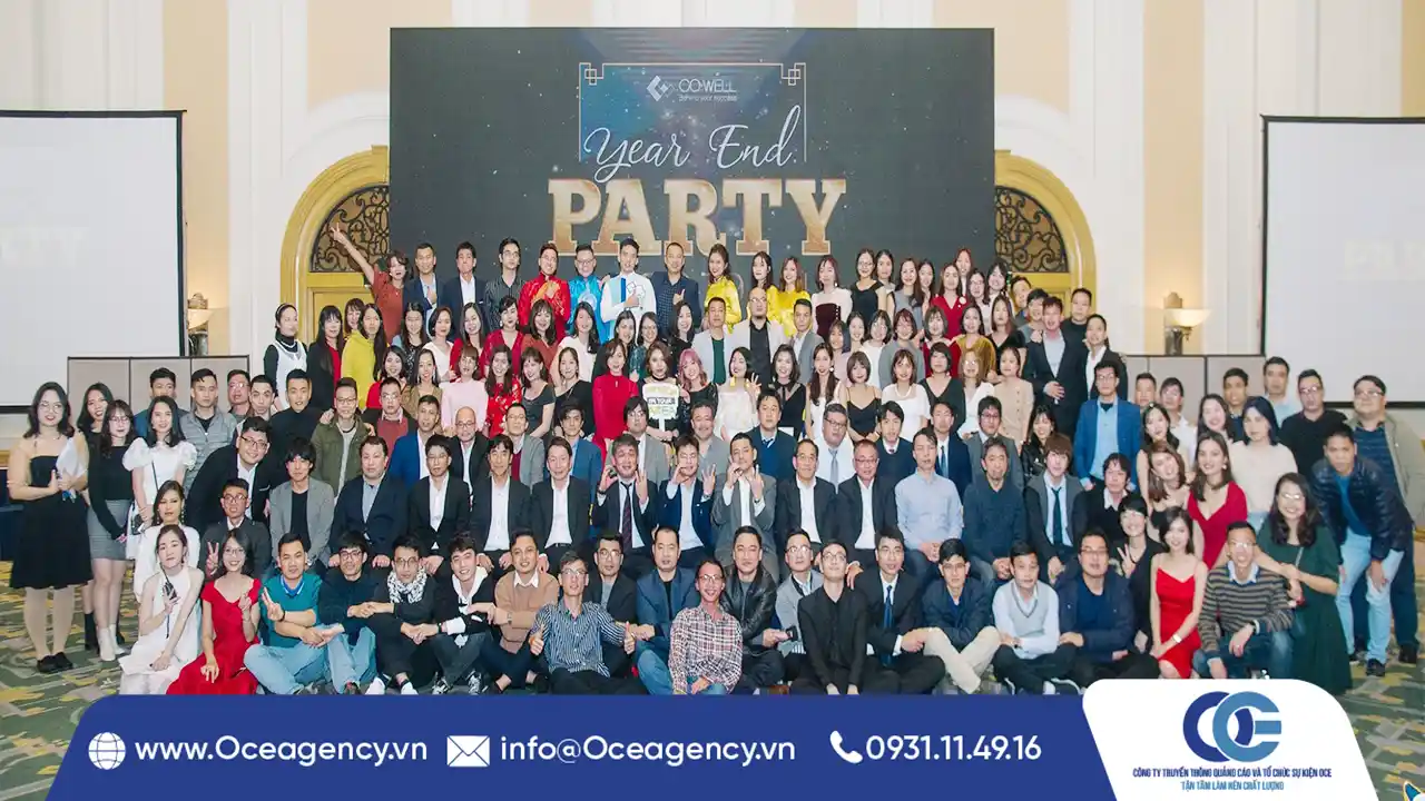 &Yacute; TƯỞNG TIỆC CUỐI NĂM CHO C&Ocirc;NG TY &Iacute;T NG&Acirc;N S&Aacute;CH