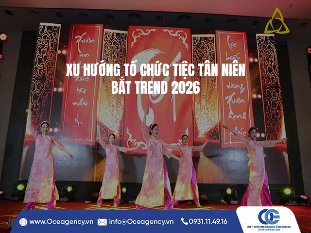 XU HƯỚNG TỔ CHỨC TIỆC TÂN NIÊN BẮT TREND 2026