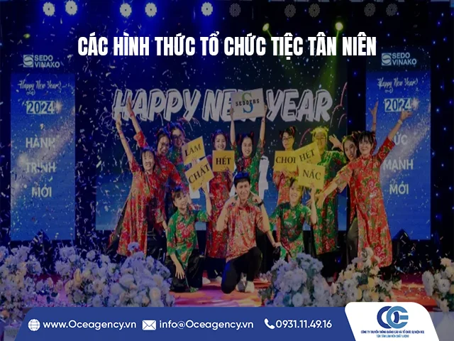 CÁC HÌNH THỨC TỔ CHỨC TIỆC TÂN NIÊN