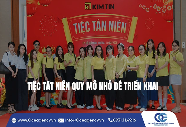 TIỆC TẤT NIÊN QUY MÔ NHỎ DỄ TRIỂN KHAI