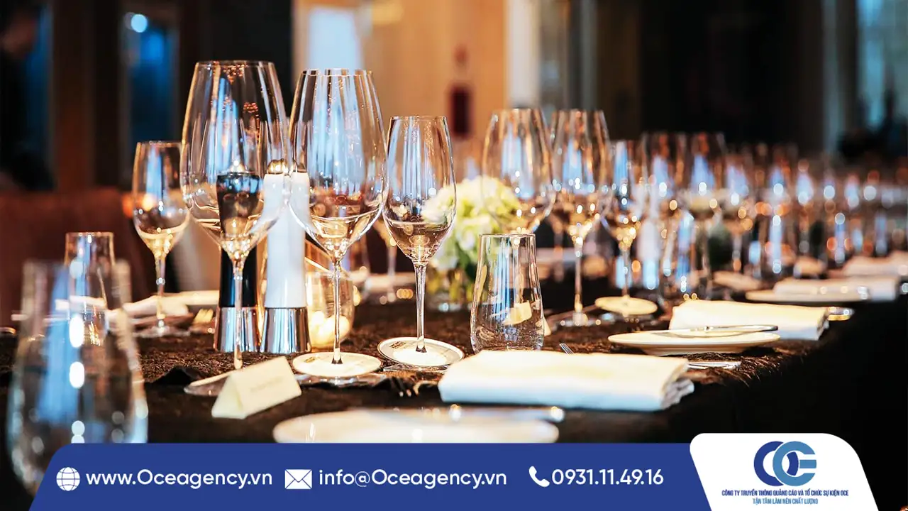 QUY C&Aacute;CH TỔ CHỨC TIỆC ĐẦU NĂM C&Ocirc;NG TY CHUẨN CHỈ