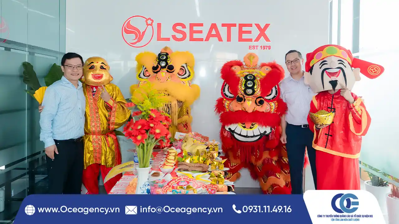 M&Uacute;A L&Acirc;N TRONG SỰ KIỆN KHAI XU&Acirc;N C&Ocirc;NG TY