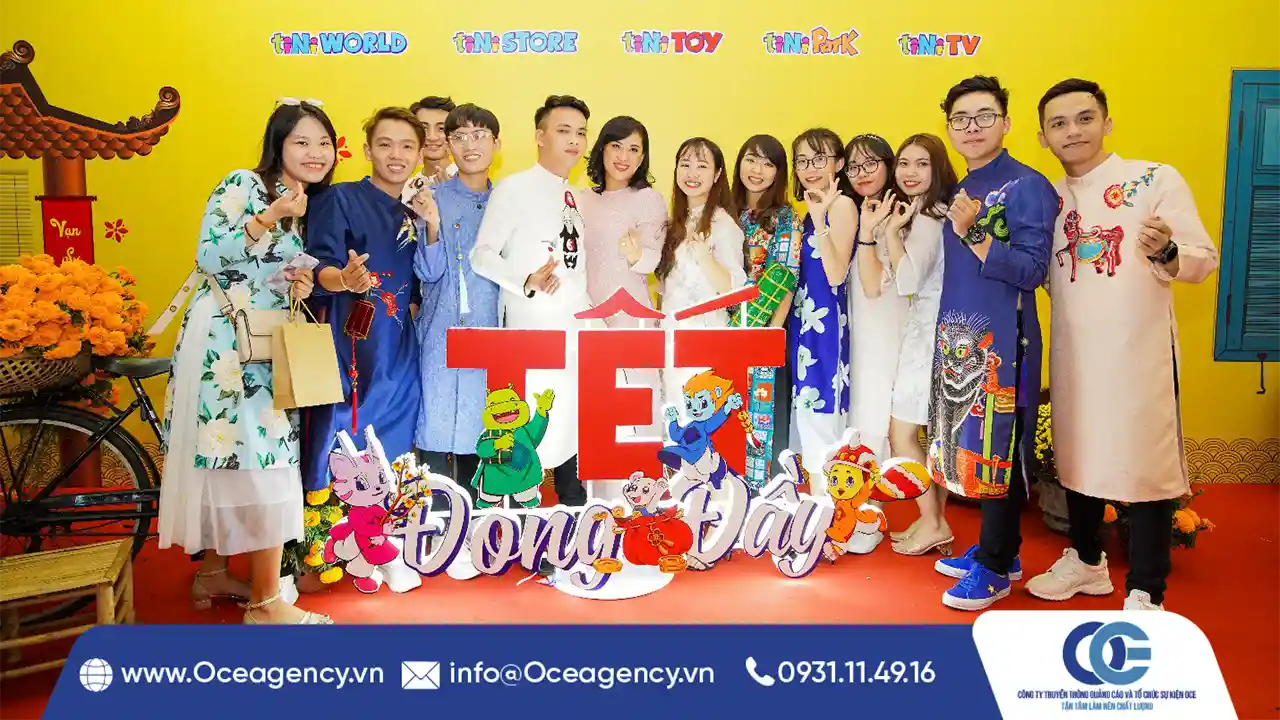 BACKDROP & DECOR TẤT NI&Ecirc;N THEO TREND THIẾT KẾ 2026