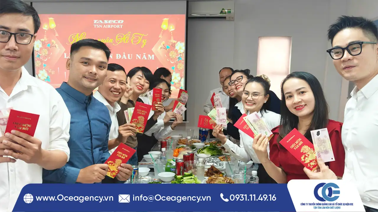 QUY TR&Igrave;NH TỔ CHỨC TIỆC KHAI XU&Acirc;N CHUẨN CHỈ TỪ A&ndash;Z