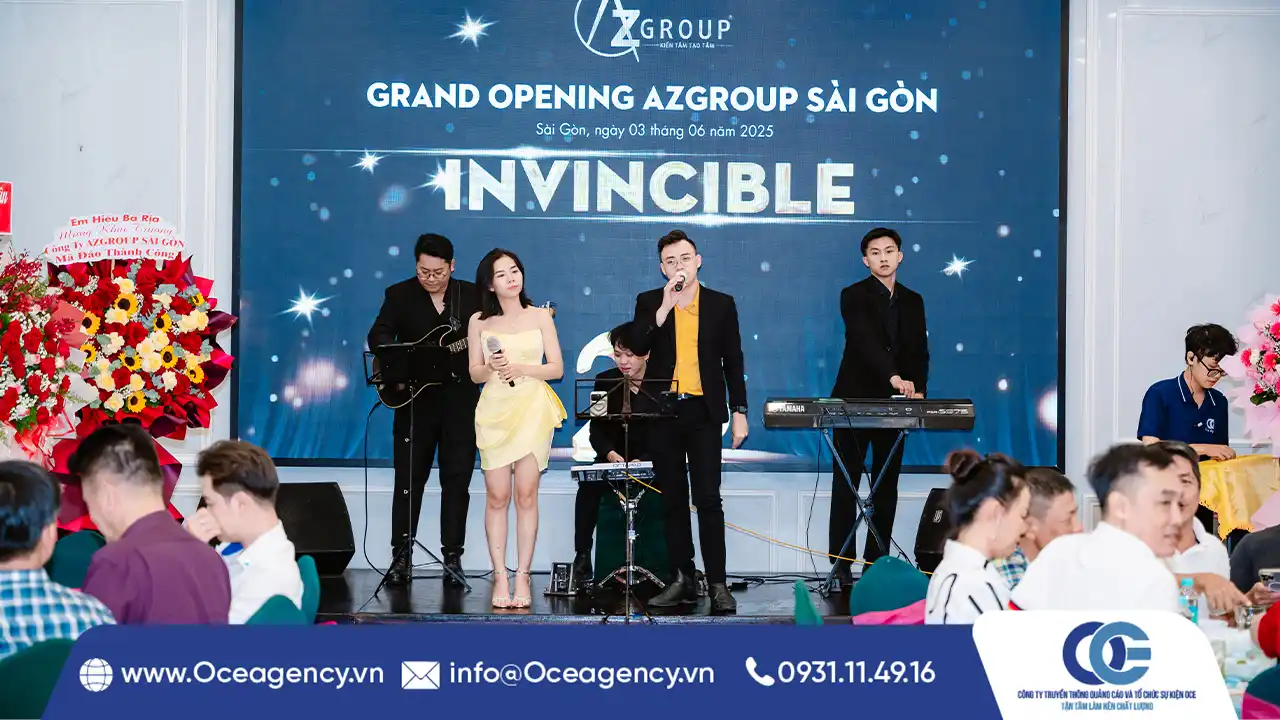 LỢI ÍCH CỦA VIỆC CÓ BAN NHẠC SỐNG TRONG LỄ KHAI TRƯƠNG