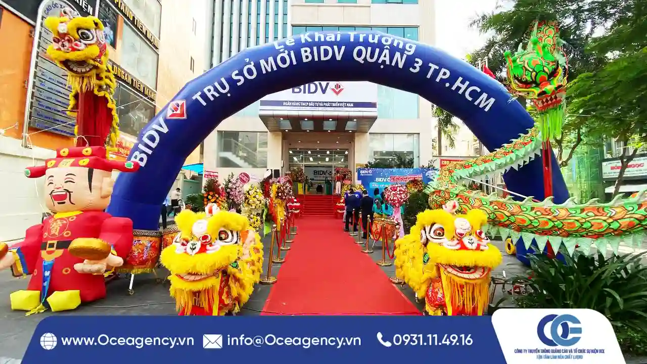 CÁCH CHỌN MẪU CỔNG HƠI PHÙ HỢP VỚI SỰ KIỆN KHAI TRƯƠNG