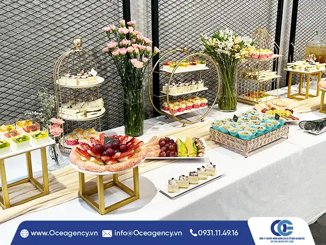 TIỆC TEABREAK CHO KHAI TRƯƠNG, HỘI NGHỊ - SỰ KIỆN