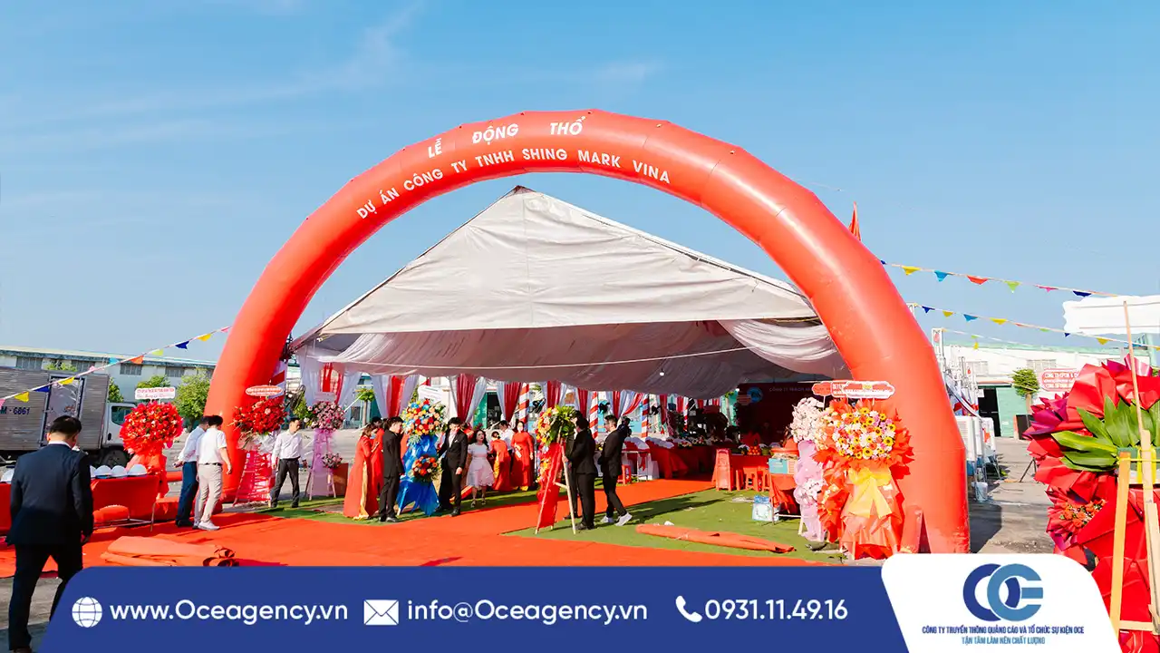 Báo Giá Thuê Cổng Hơi Mới Nhất Tại OCE Agency