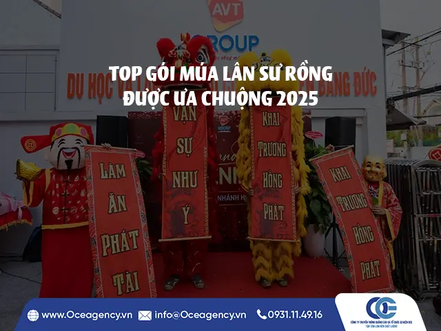TOP GÓI MÚA LÂN SƯ RỒNG ĐƯỢC ƯA CHUỘNG 2025