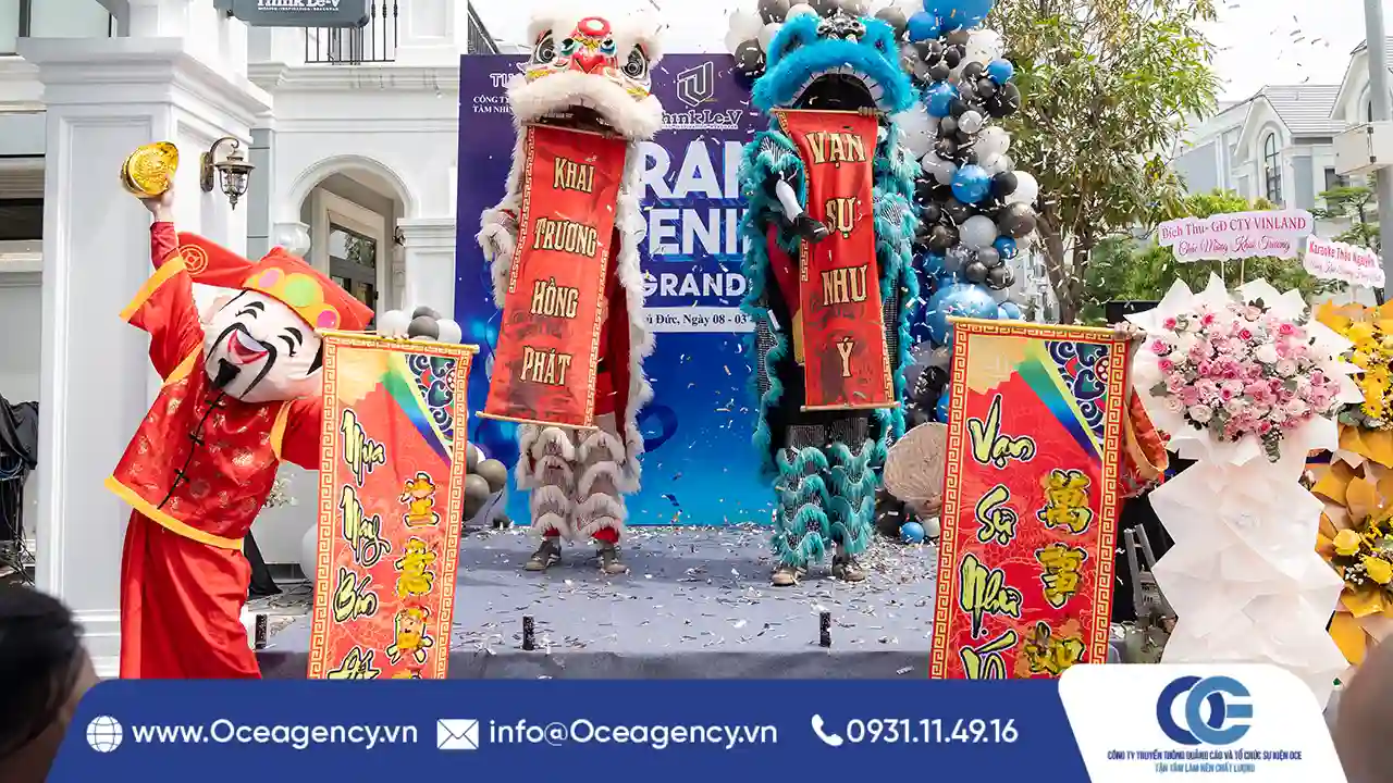 Tổ Chức Chương Trình Khai Trương Hấp Dẫn