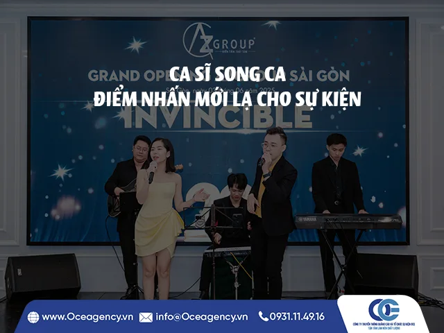 CA SĨ SONG CA - ĐIỂM NHẤN MỚI LẠ CHO SỰ KIỆN